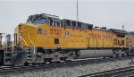 UP 5727 Leaves The UP North Ogden Yard Utah in a Consist of 10 Locomotives Containing UP 1943 All Heading to The Ice House Yard.